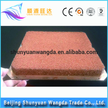 Personalización alta calidad porosa metal cobre espuma con placa de cobre para la disipación de calor